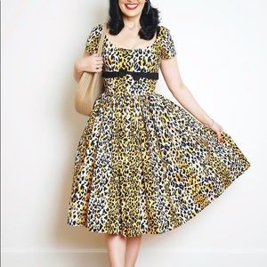 Bernie Dexter Melody Dress in Leopard